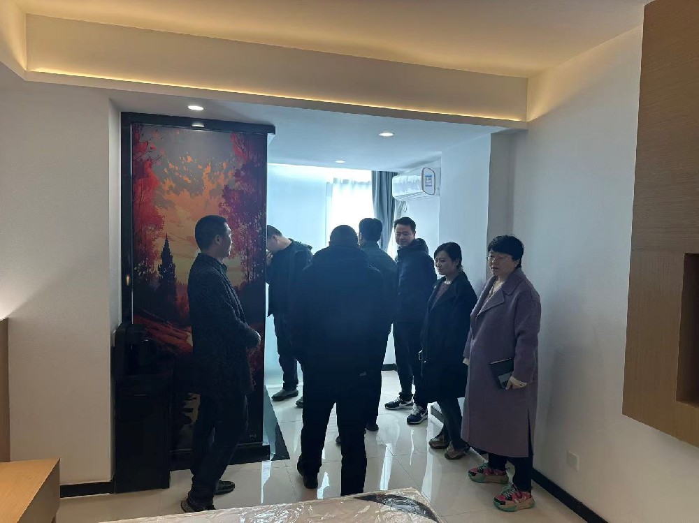 经开区产业孵化园保障性租赁住房进行竣工验收