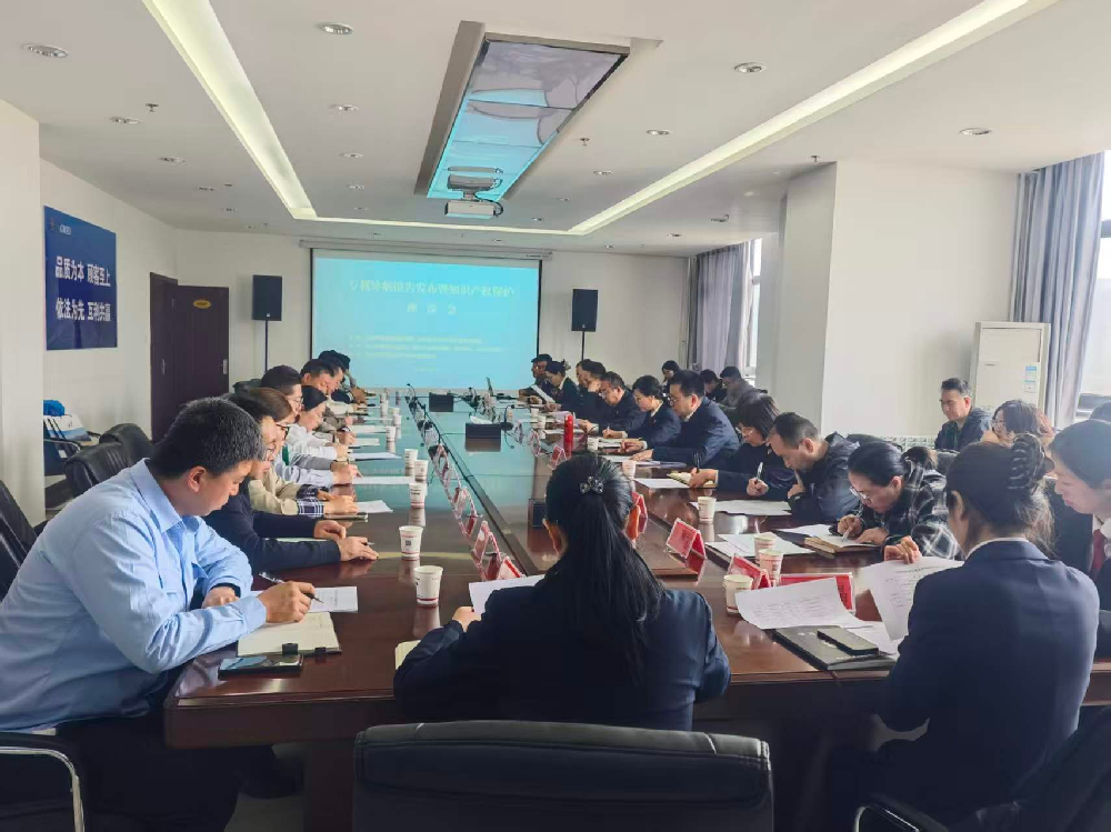 【转载】天水经开区召开专利导航报告发布 暨知识产权保护座谈会